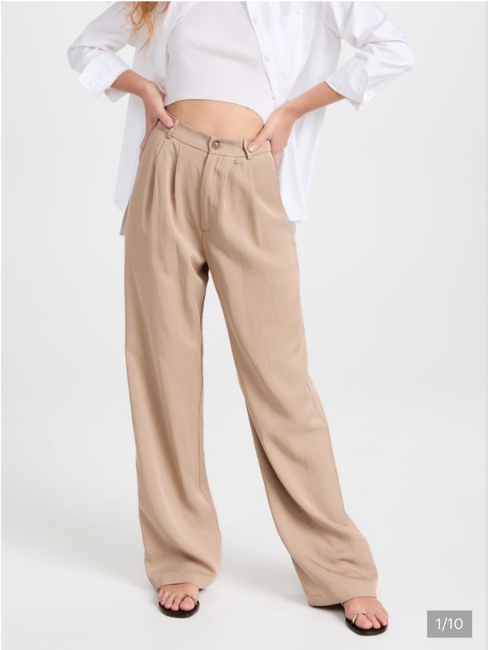 Reformation Mason Pant khaki 6
Needs Ironing for Wrinkles pockets minimalist Y2K